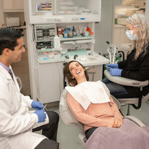 patient in-the-office with Bremerton Dentist